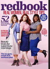 cover of redbook magazine referencing frownies wrinkle patches