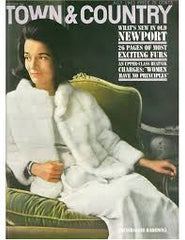 cover of town and country magazine referencing frownies wrinkle patches