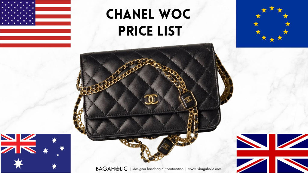 Chanel WOC Global Price List & Comparison [2022]