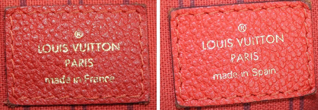 Is Authentic Louis Vuitton Made in Spain? | LVBagaholic