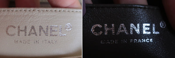chanel made in stamp 