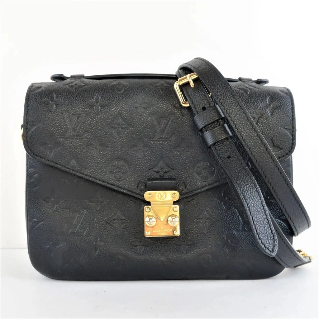 Louis Vuitton, Bags, Louis Vuitton Empreinte Monogram Giant Pochette  Metis Rose Crossbody Bag