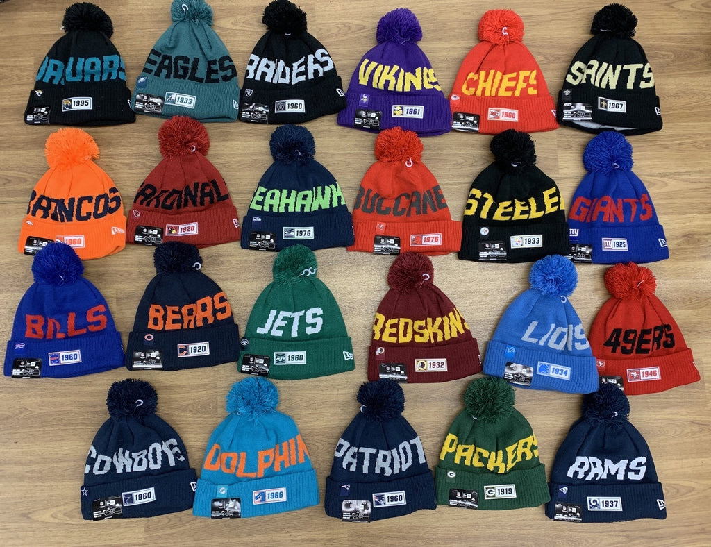 new era nfl beanies