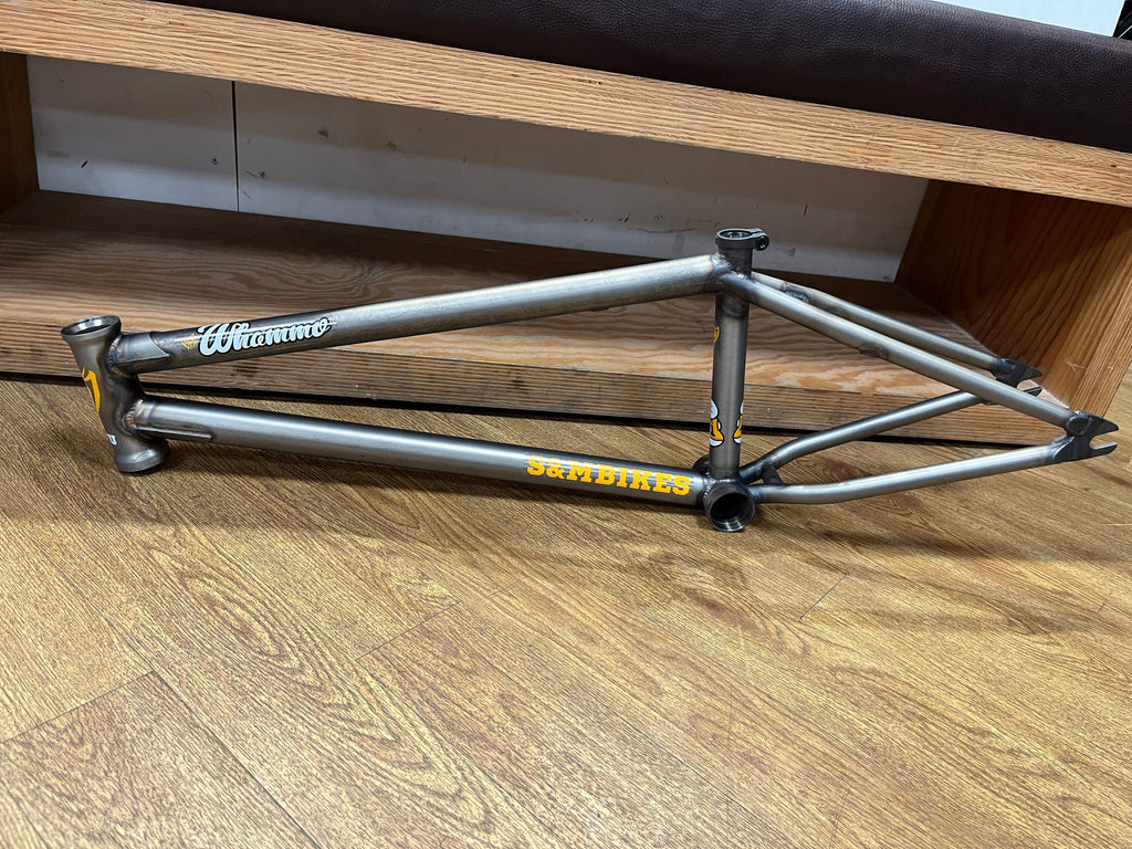 S&M Bikes Passero Sig Whammo V2 Frame Flat Clear