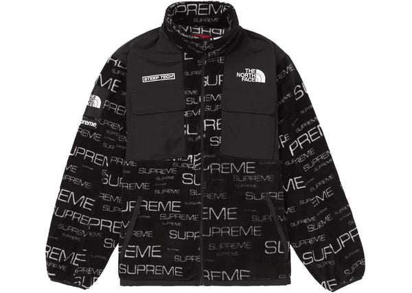 Supreme The North Face Steep Tech Fleece Jacket Black – SOLEPLIER