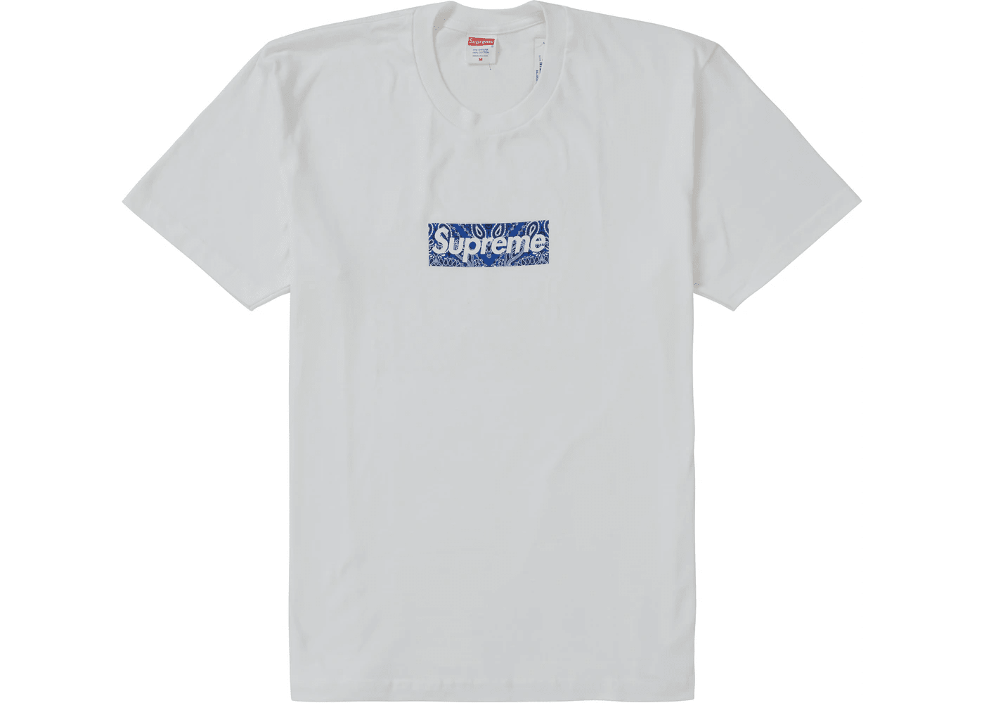 Supreme Bandana Box Logo Tee White – SOLEPLIER
