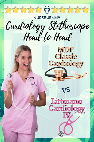 MDF Classic Cardiology vs Littmann Cardiology IV