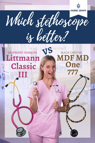 Littmann Classic III vs MDF MD One 777