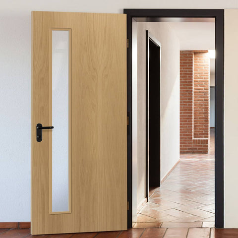 oak fire door