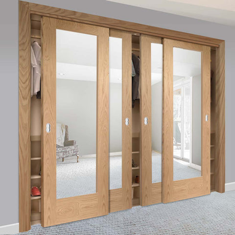 Pattern 10 Mirror Sliding Wardrobe DOors