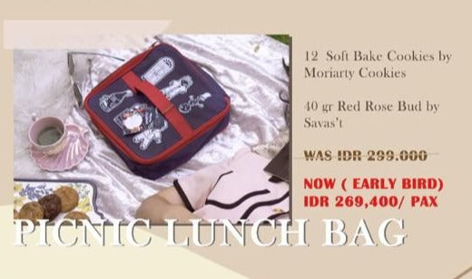 Moriarty X Savas't Christmas Hampers - Picnic Lunch Bag