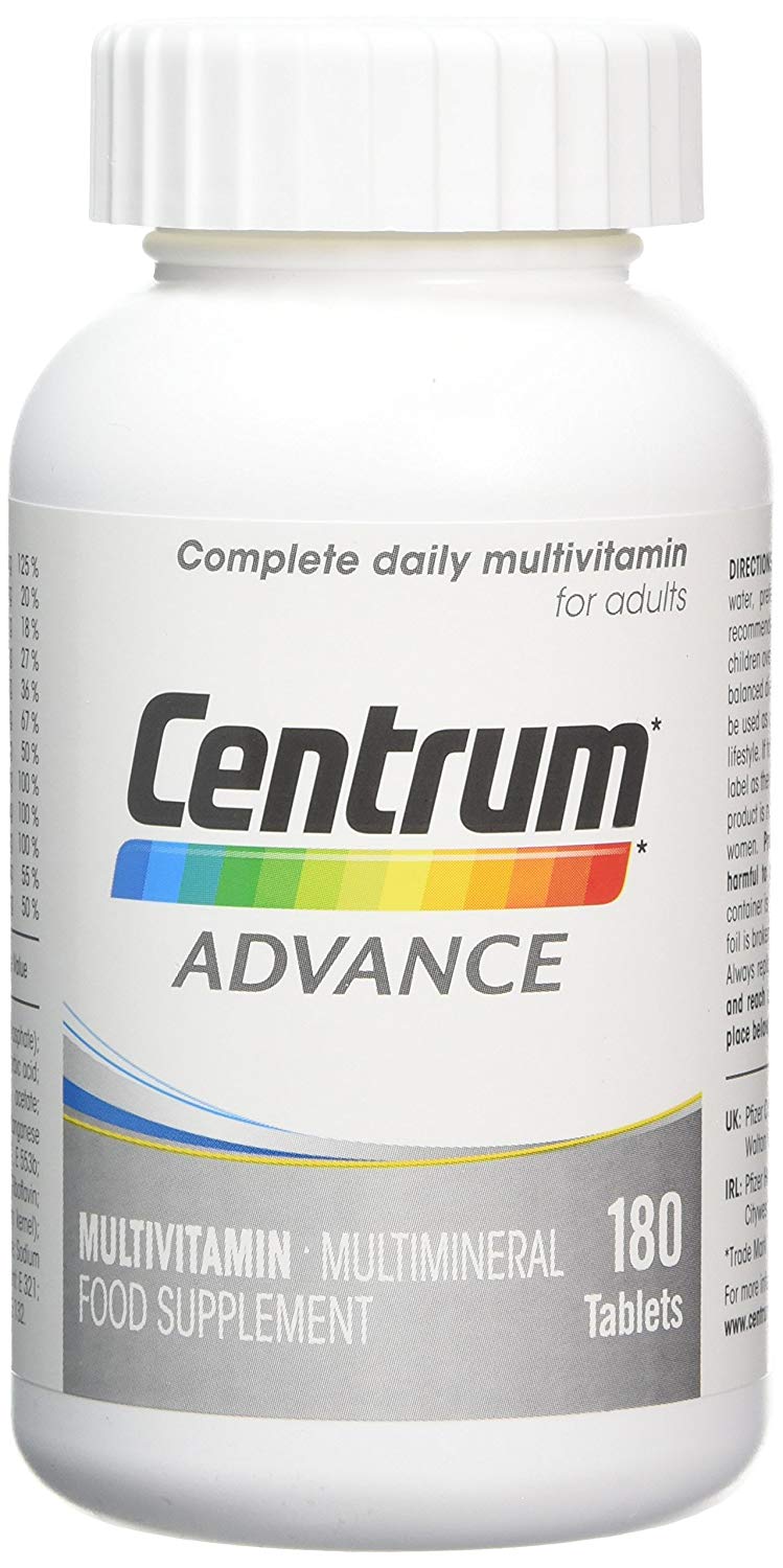Centrum Advance Multivitamin Tablets, Pack of 180