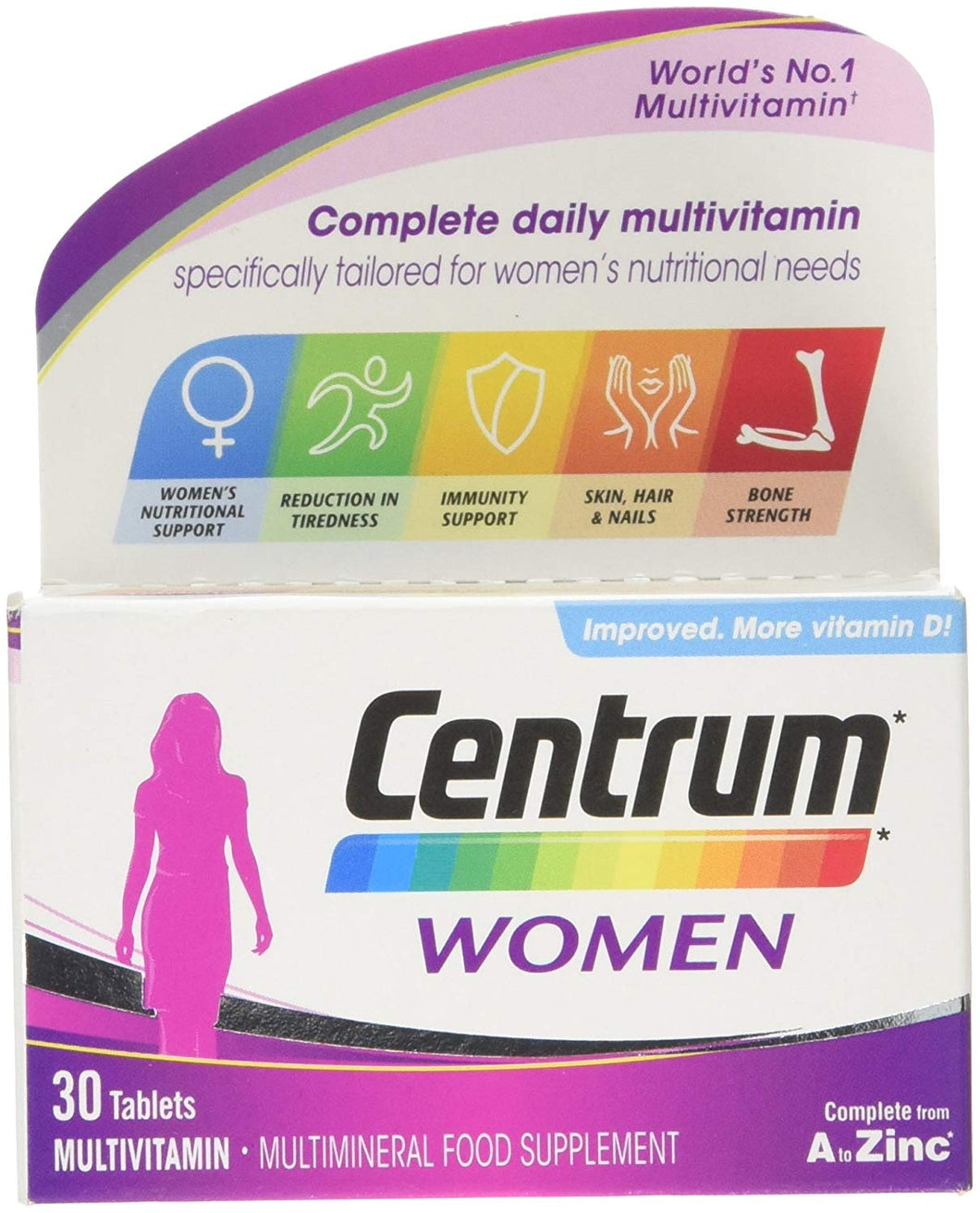Centrum Advance Multivitamin Tablets for Women, Pack of 30