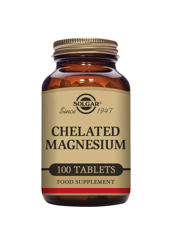 Solgar® Chelated Magnesium Tablets - Pack of 100