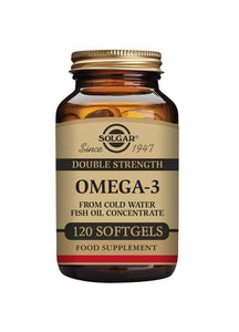 Solgar Omega-3 Double Strength Softgels - Pack of 120