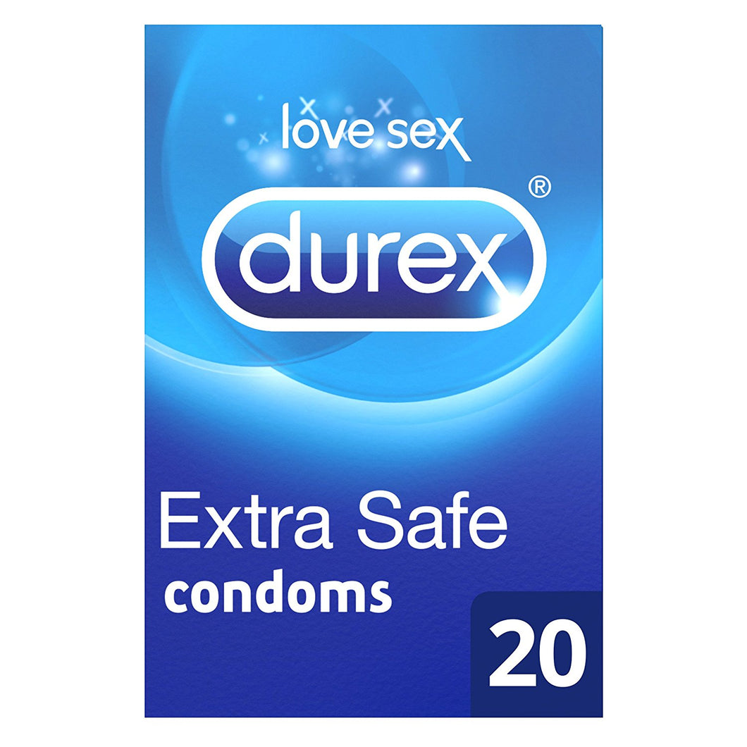 Durex Extra Safe Condoms, Pack of 20