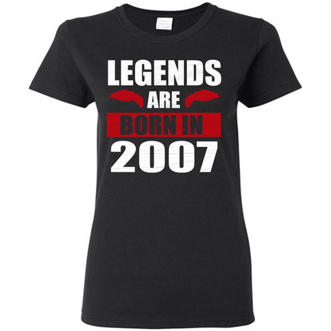 10 YEARS OLD BIRTHDAY GIFT LEGENDS ARE BORN IN 2007 T-SHIRT.PNG
