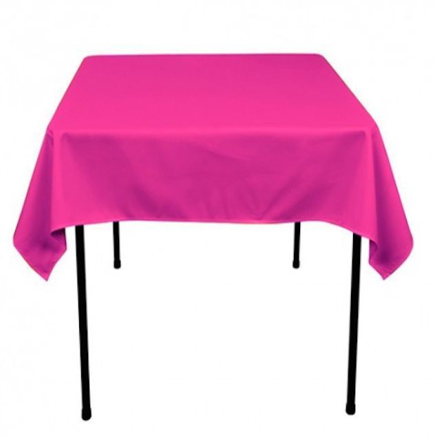 30 Pack 54 X 54 Square Overlay Tablecloth 100 Polyester