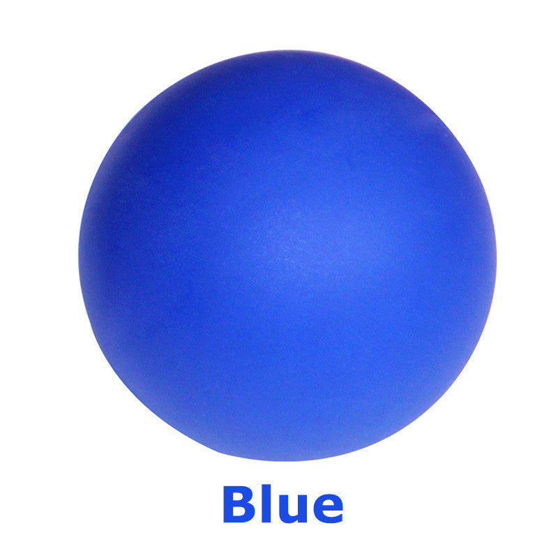 blue rubber ball