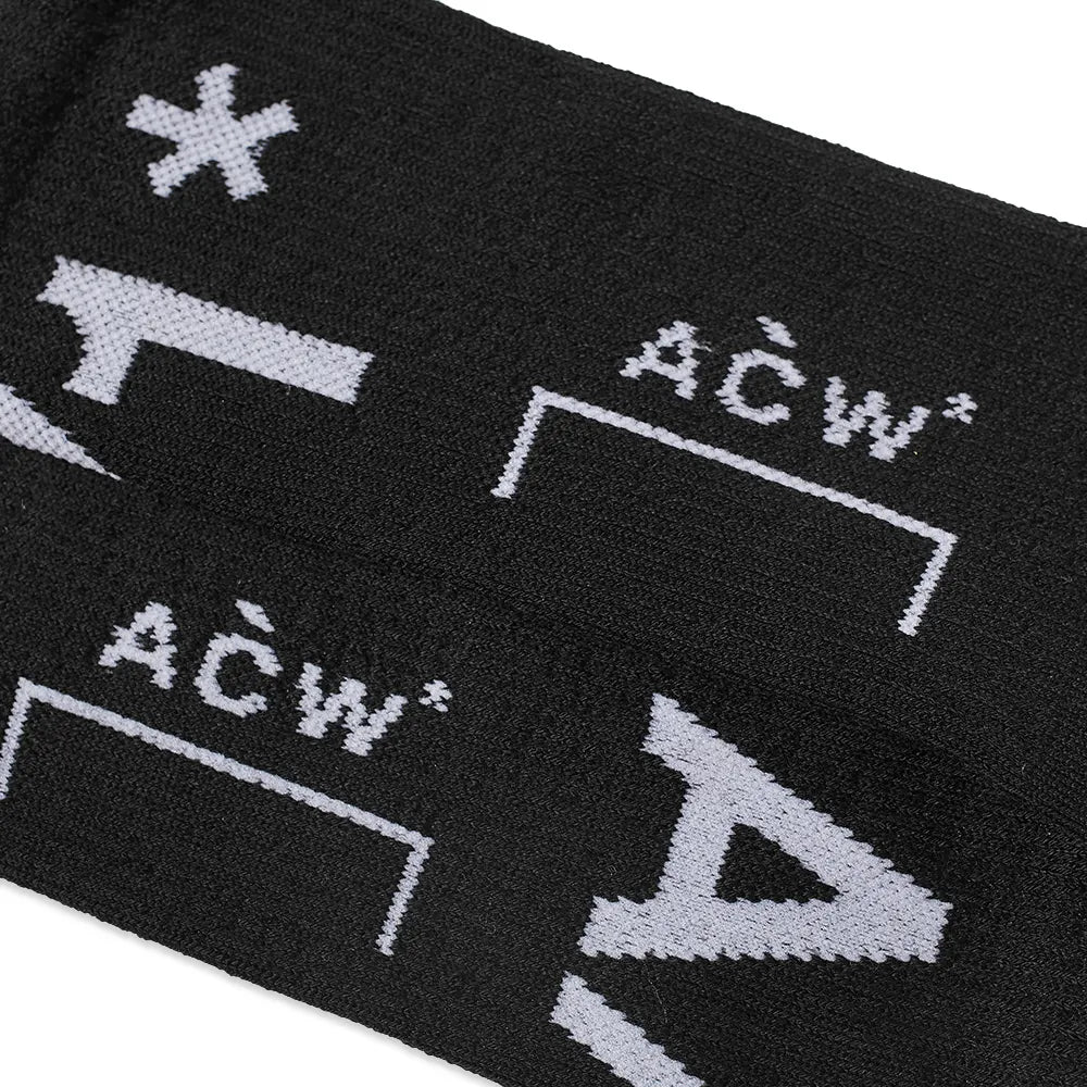 A-COLD-WALL Jacquard Socks Black