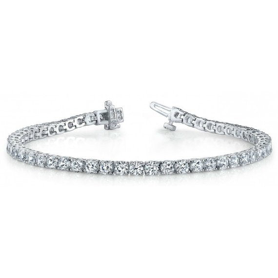 2 Carat Luxurious Round cut Diamond Tennis Bracelet on Sale for Women — www.neverfullbag.com