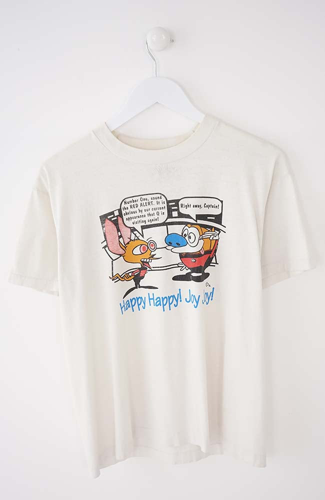 VINTAGE REN & STIMPY T-SHIRT (M) 92