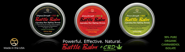 Battle Balm CBD Product Line