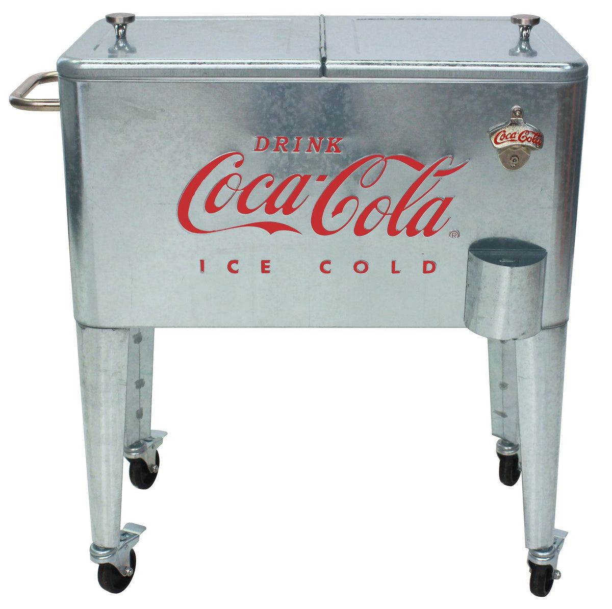 Coca-Cola® Galvanized Retro 60 qt. Cooler