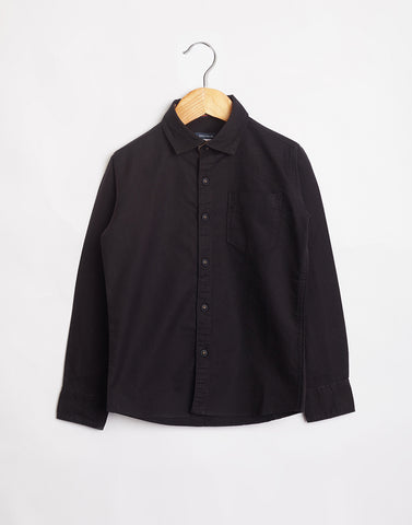 Octave Boys Black Casual Shirt