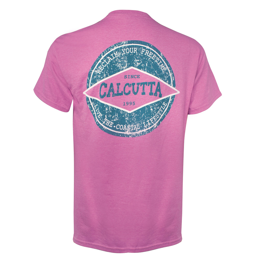 Women's Calcutta Logo Long Sleeve T-shirt ~ Anchor ~ New 