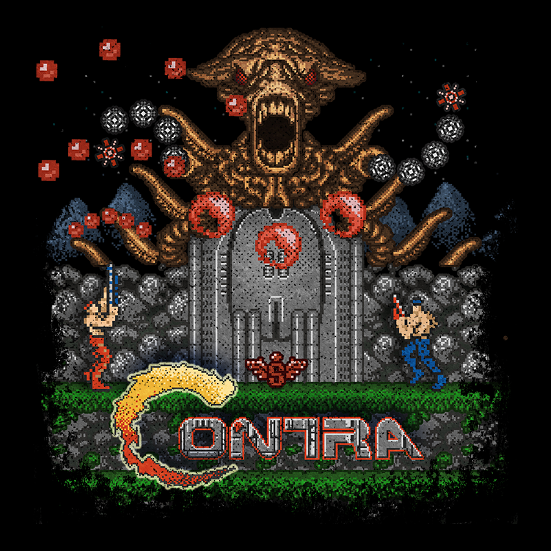 contra video game nintendo