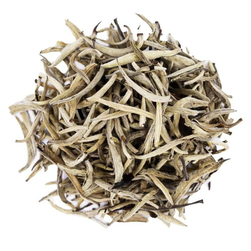 white tea leaf