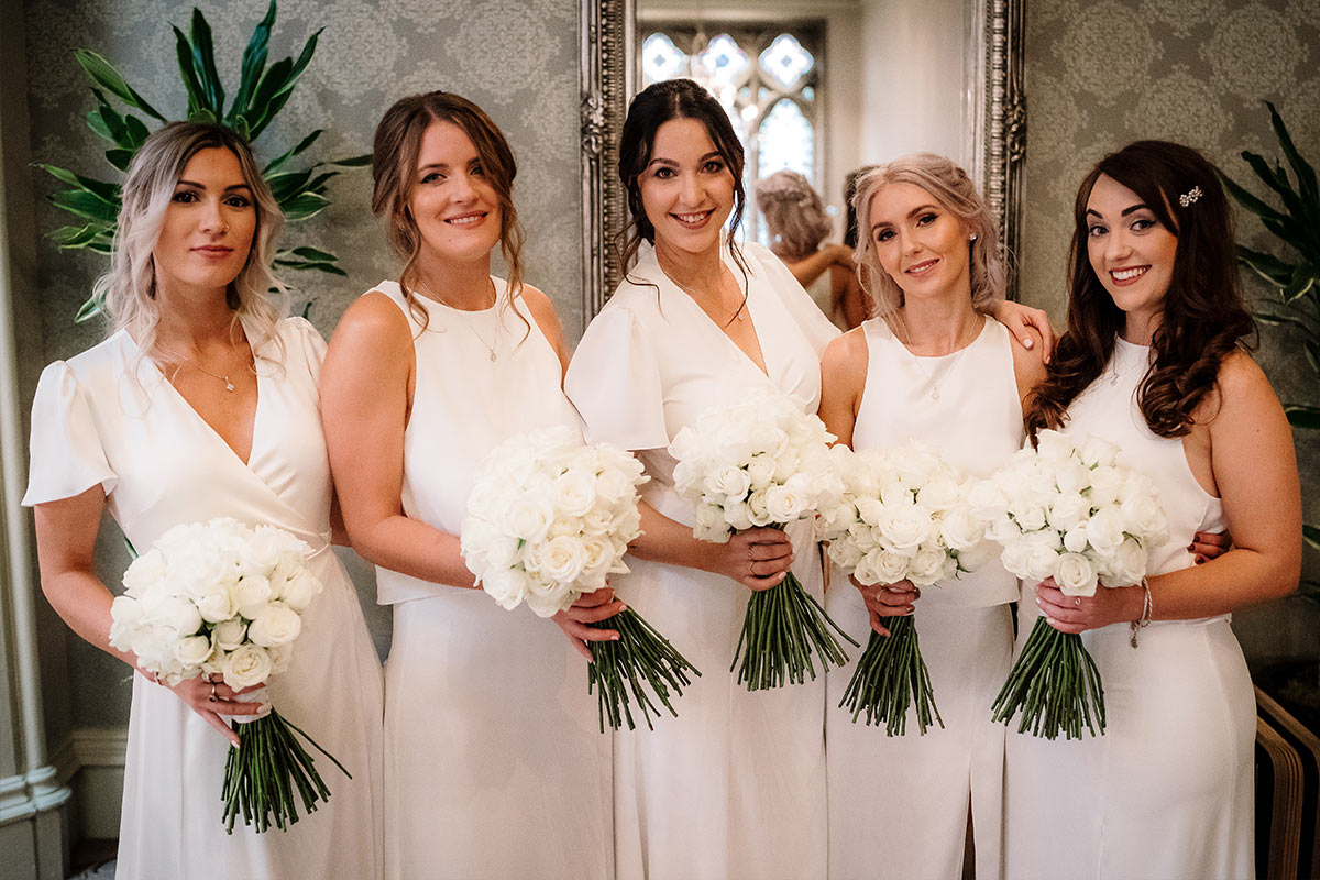 The perfect ivory bridesmaid dresses