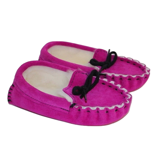children's sheepskin slippers