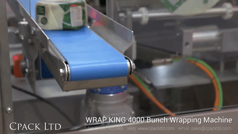 Wrap king 4000 bunch wrapping machine