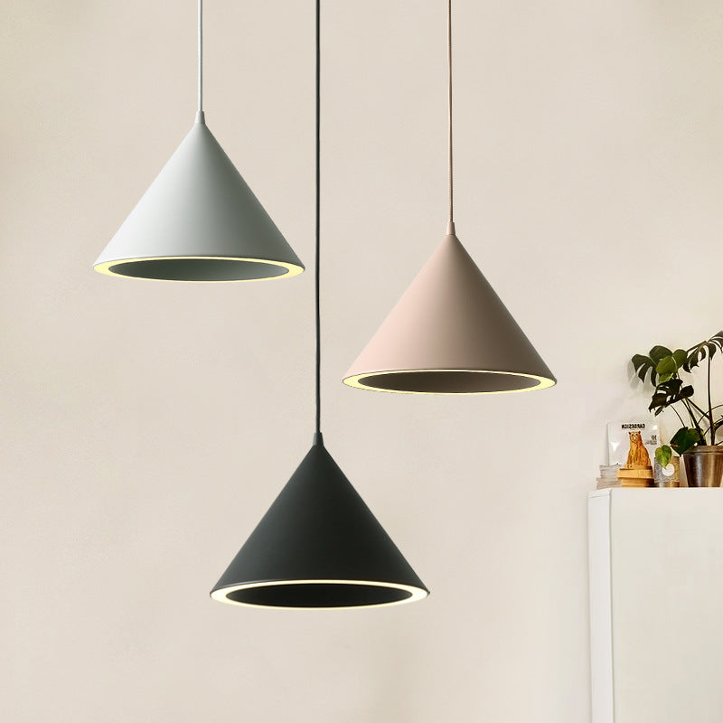 conical lampshade