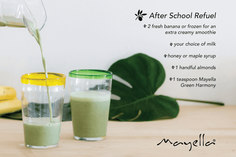 After School smoothie - Mayella 40 Day Alkalise Green & Go Detox Challenge blog post Teenagers
