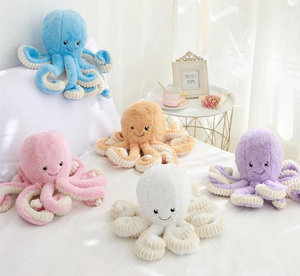 purple octopus stuffed animal