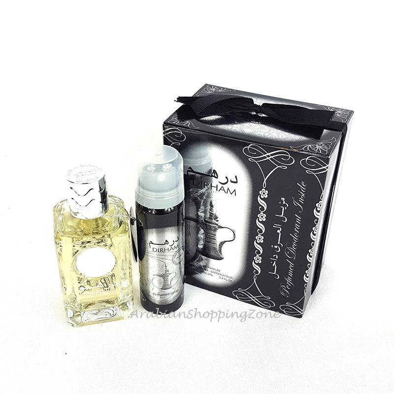 Vaag uitdrukken inhalen Dirham Silver Unisex 100ml EDP + Deodorant by Ard AL Zaafaran – Arabian  Shopping Zone