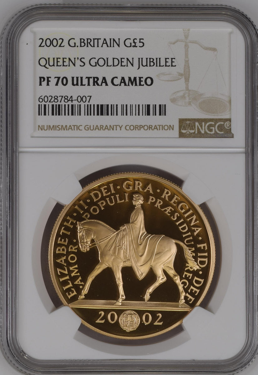 ナチュラ エリザベス女王 ５ポンド銀貨 1952 GOLDEN JUBILEE 2002