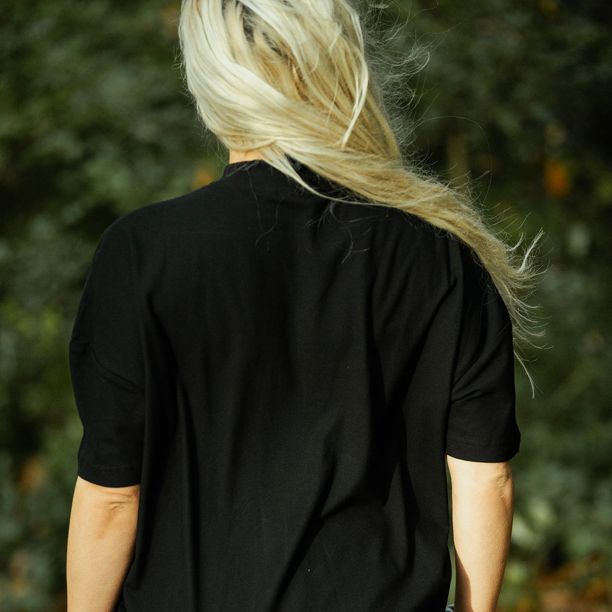 Oversized All-Black Tee