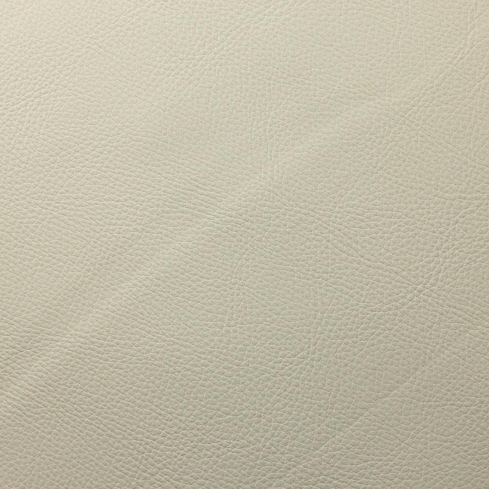 WHITE IVORY Leather Upholstery Fabric for Furniture 100% PVC Suede Backing 