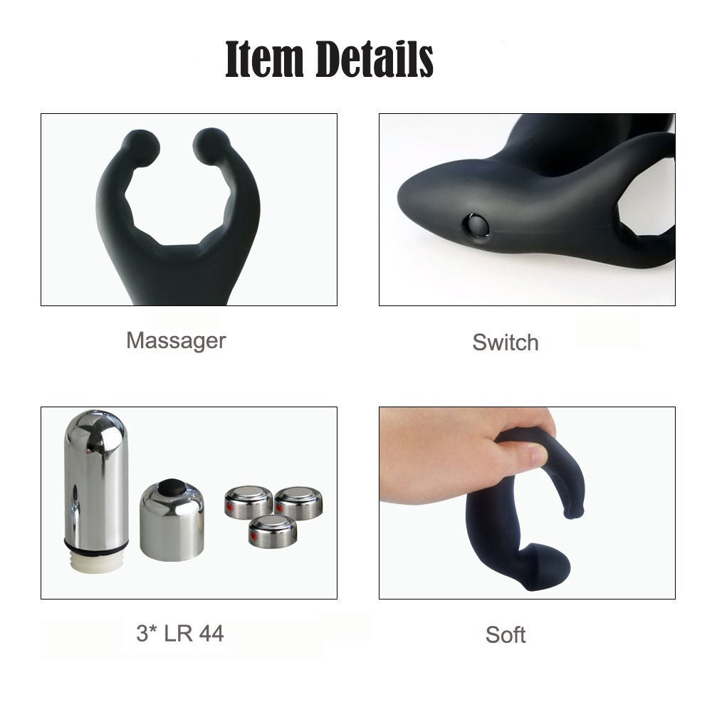 Anal Plug G Spot Vibrator 