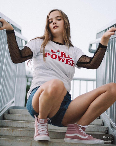 тениски за феминисти - Girl power