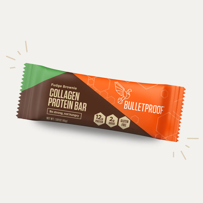 Bulletproof Collagen Protein Fudge Brownie bar