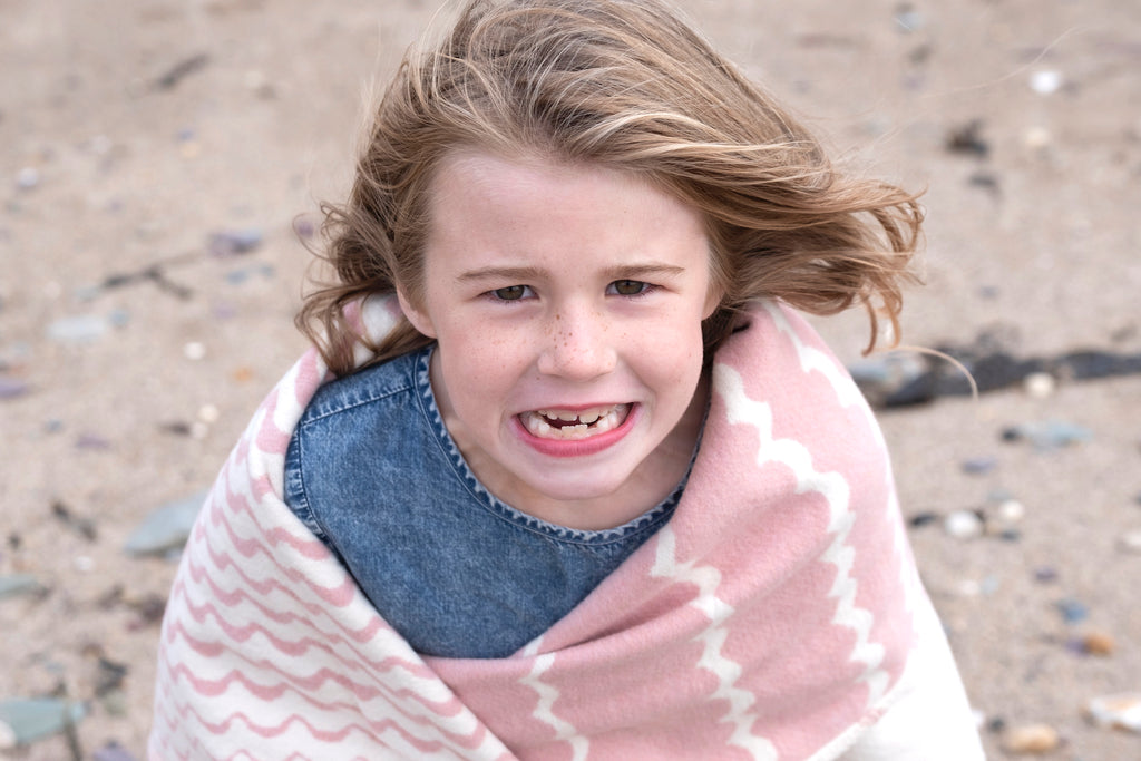 Atlantic Blankets kids photoshoot