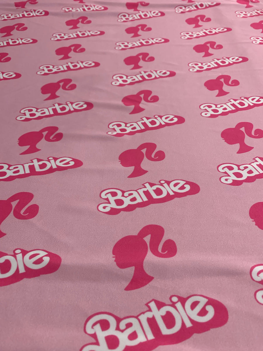 BAR-01 BARBIE PINK Spandex Lycra Fabric 