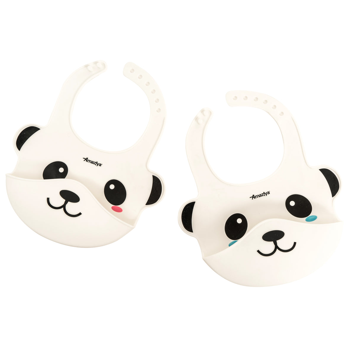 panda ear bibs
