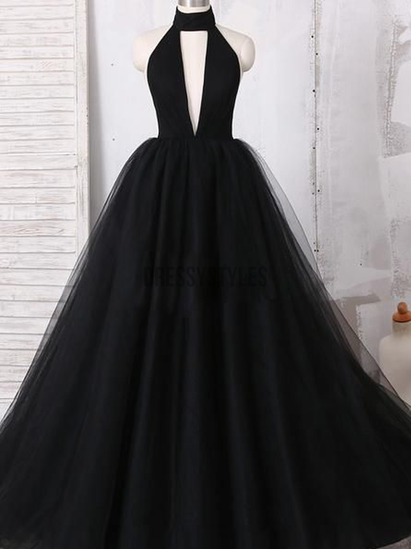 nice black prom dresses