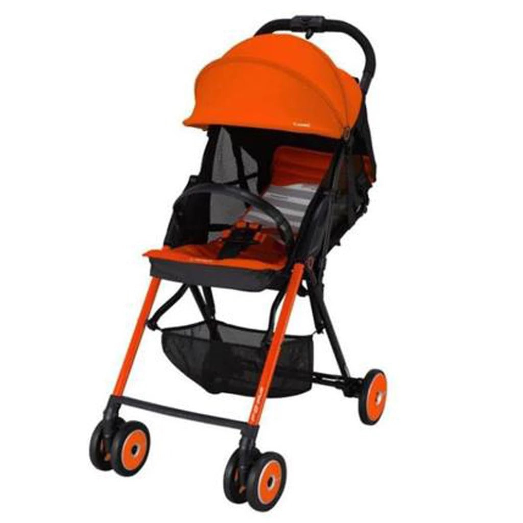 combi stroller orange